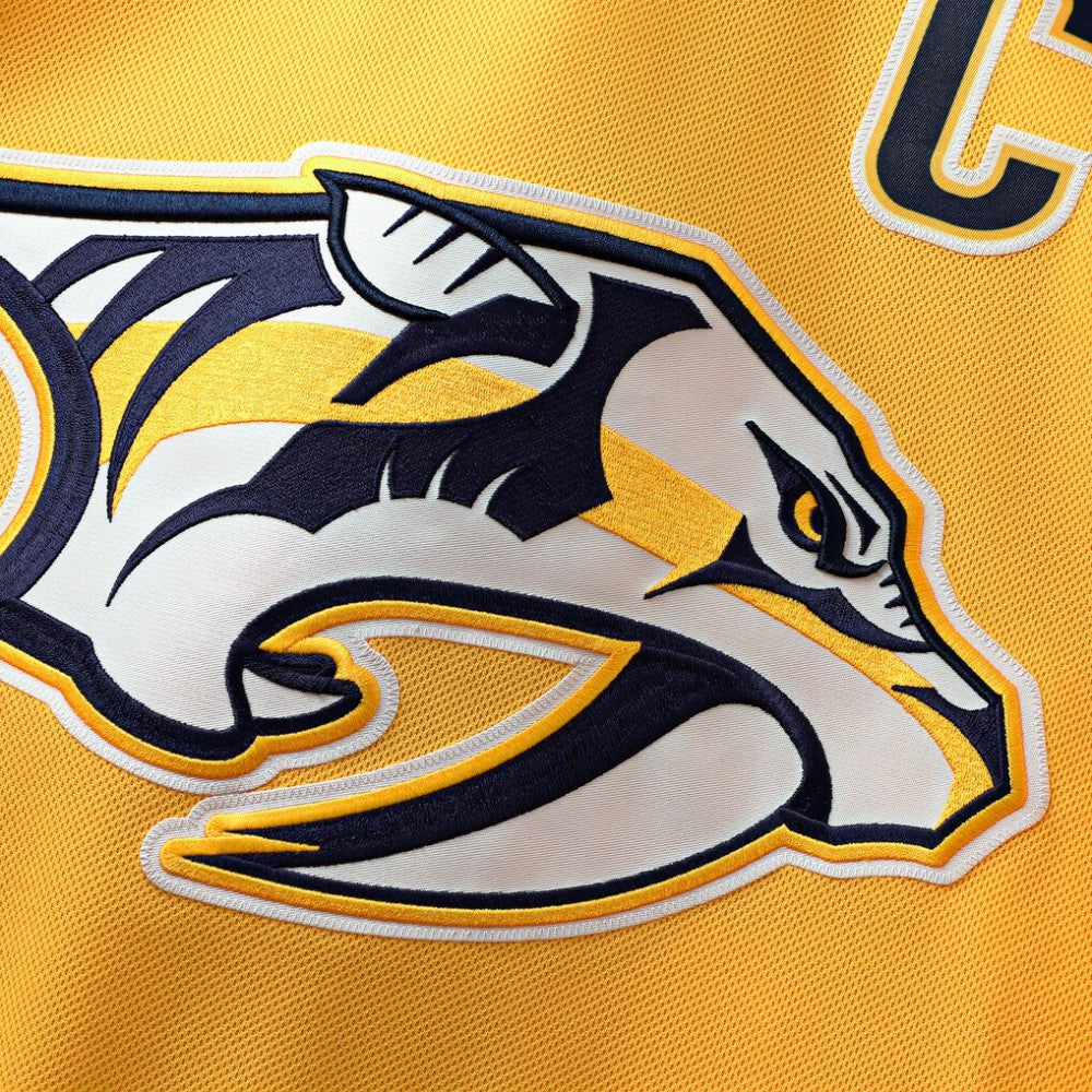 Ryan O'Reilly Nashville Predators Fanatics Home Premium Jersey - Yellow | NHL Jerseys