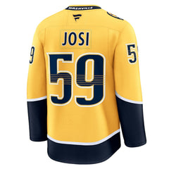 Roman Josi Nashville Predators - Fanatics Home Premium Jersey Yellow