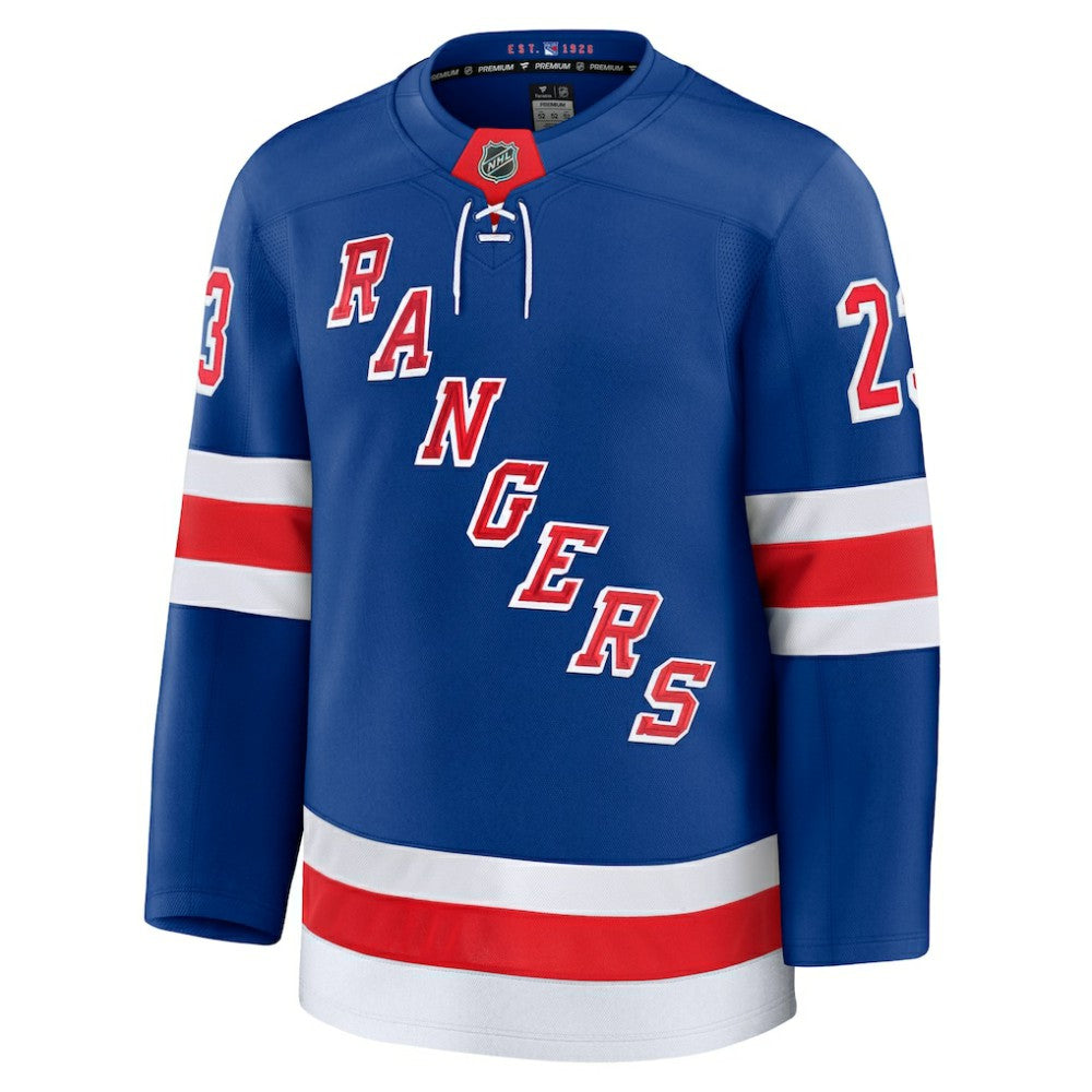 Adam Fox New York Rangers Fanatics Home Premium Jersey Blue