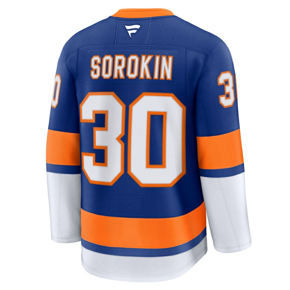 Ilya Sorokin New York Islanders - Fanatics Home Premium Jersey Royal