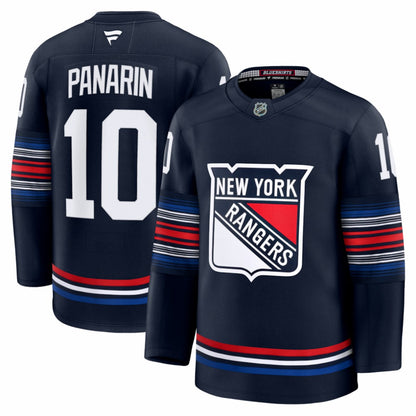 Artemi Panarin New York Rangers Fanatics Alternate Premium Jersey - Navy | NHL Jerseys