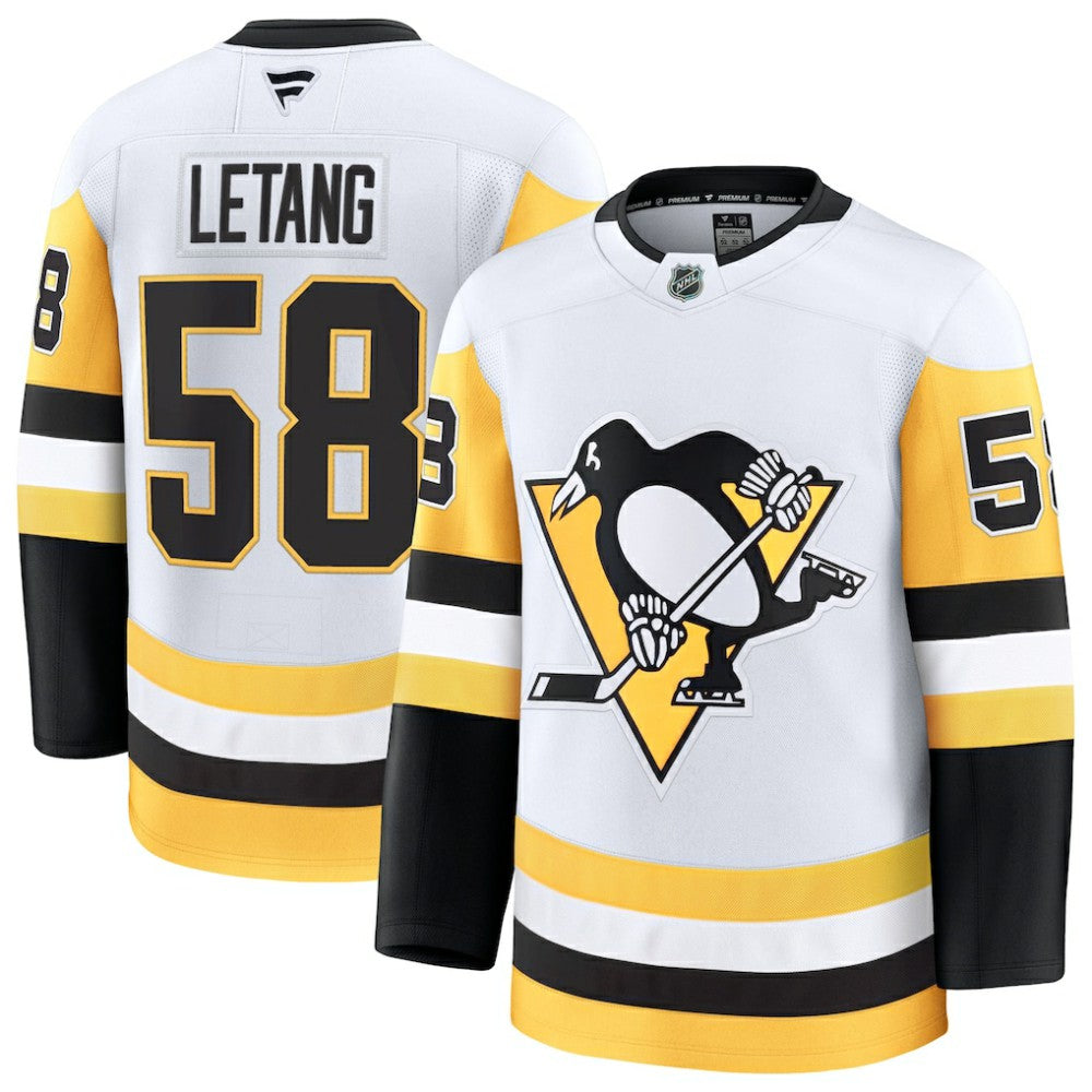 Kris Letang Pittsburgh Penguins Fanatics Premium Jersey - White | NHL Jerseys