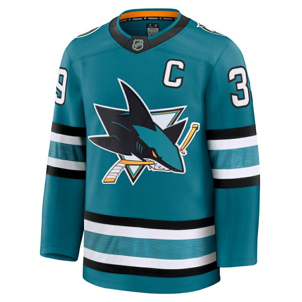 Logan Couture San Jose Sharks - Fanatics Home Premium Jersey Teal