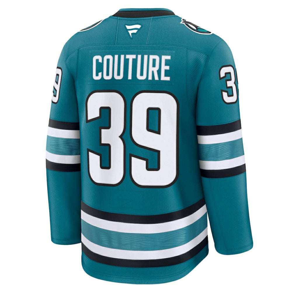 Logan Couture San Jose Sharks - Fanatics Home Premium Jersey Teal