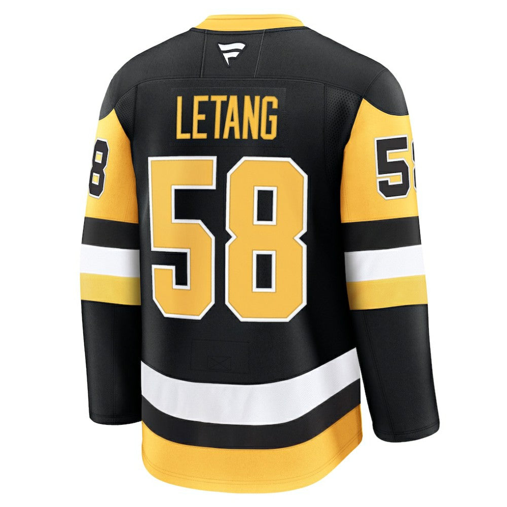 Kris Letang Pittsburgh Penguins Fanatics Home Premium Jersey Black