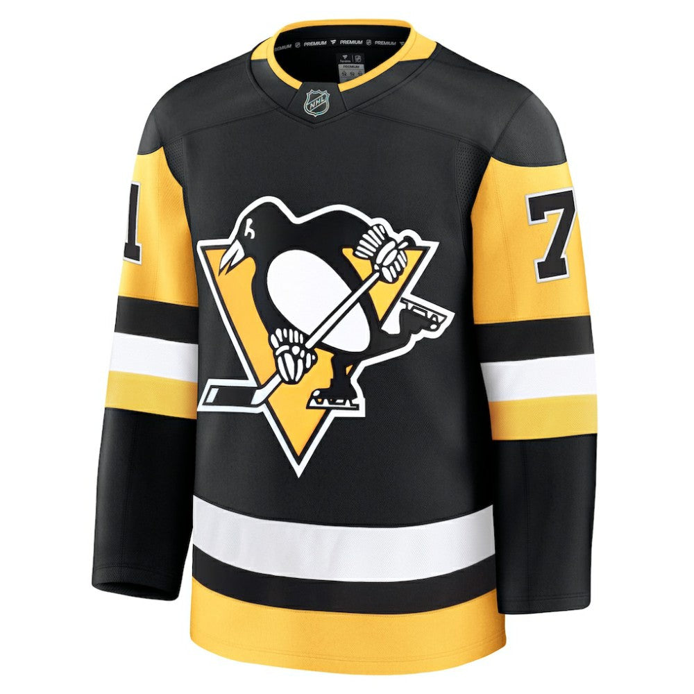 Evgeni Malkin Pittsburgh Penguins Fanatics Home Premium Jersey - Black | NHL Jerseys