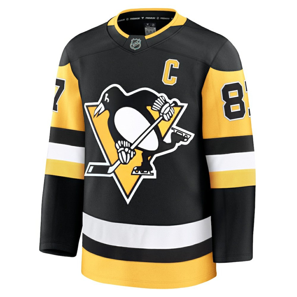 Sidney Crosby Pittsburgh Penguins Fanatics Home Premium Jersey - Black | NHL Jerseys