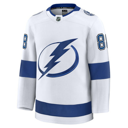 Andrei Vasilevskiy Tampa Bay Lightning Fanatics Away Premium Jersey - White | NHL Jerseys