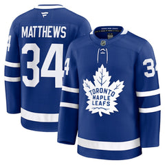 Auston Matthews Toronto Maple Leafs - Fanatics Home Premium Jersey Blue