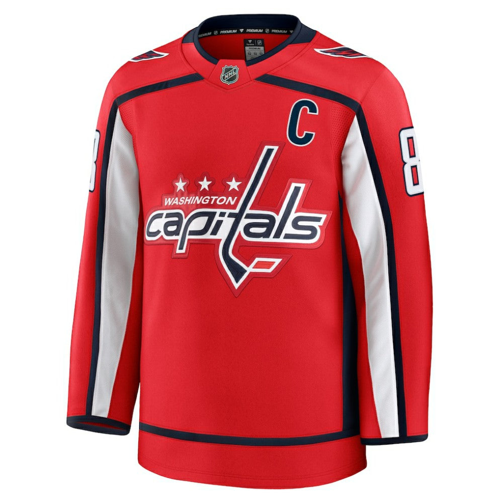 Alexander Ovechkin Washington Capitals Fanatics Home Premium Jersey - Red | NHL Jerseys