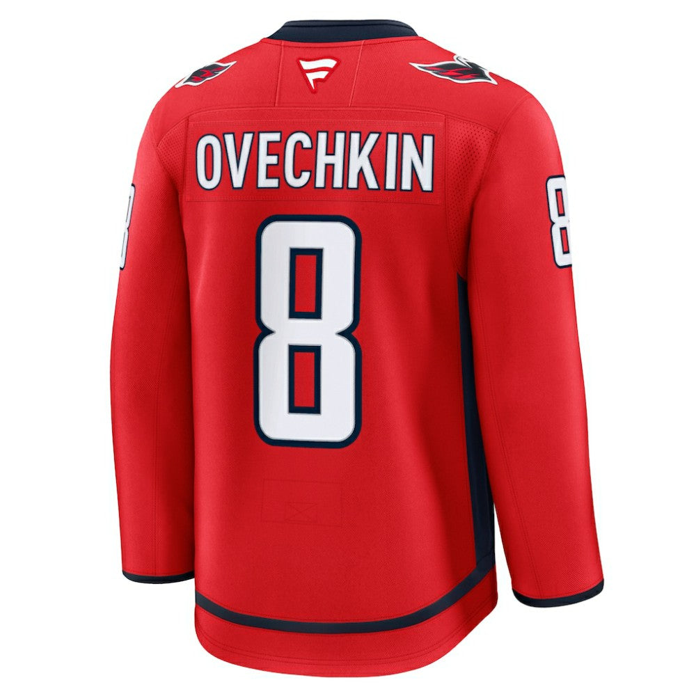 Alexander Ovechkin Washington Capitals Fanatics Home Premium Jersey - Red | NHL Jerseys