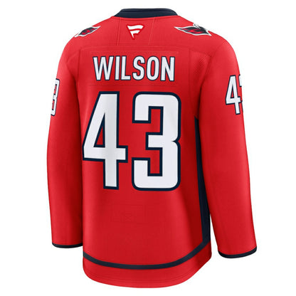 Tom Wilson Washington Capitals Fanatics Home Premium Jersey - Red | NHL Jerseys