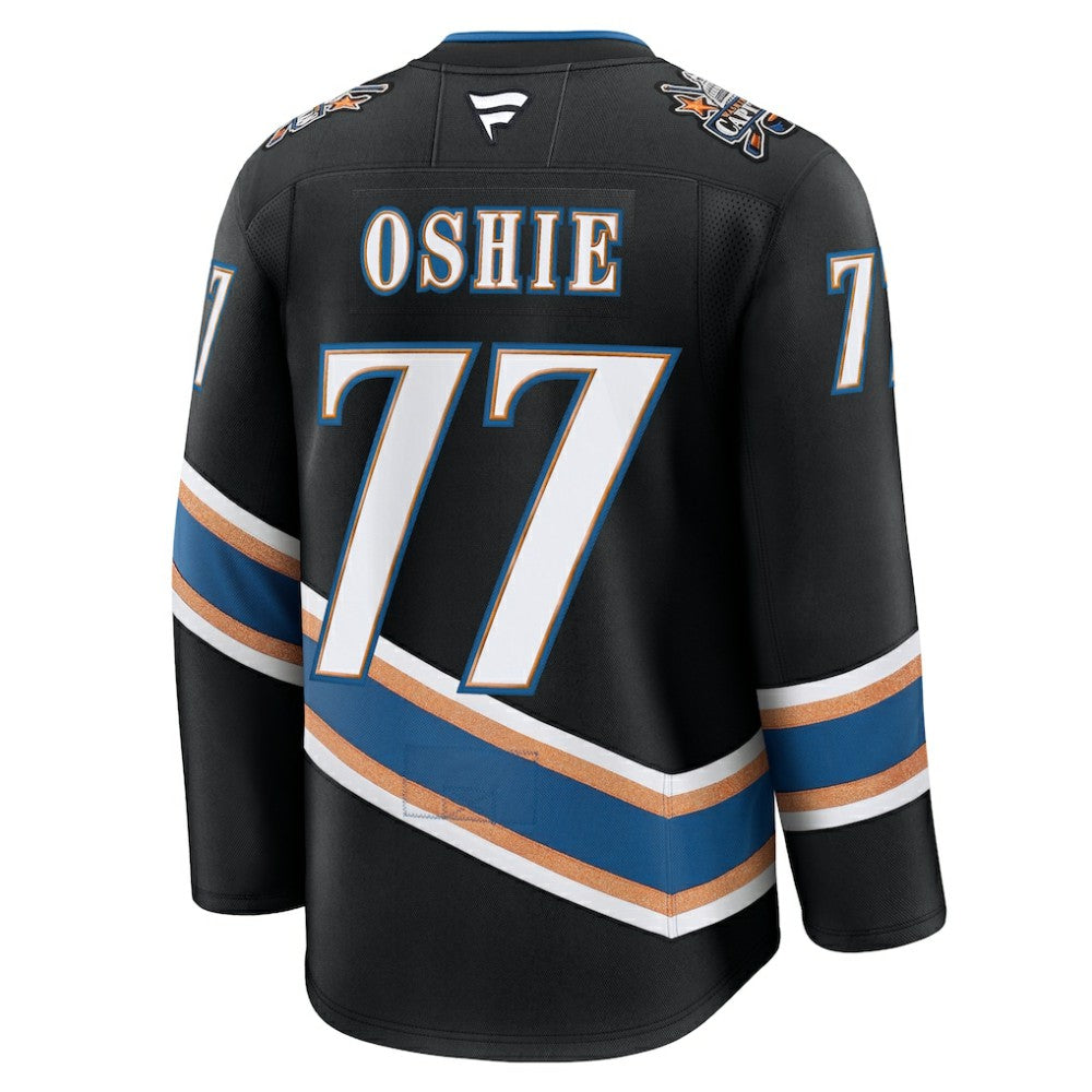 TJ Oshie Washington Capitals Fanatics Alternate 50th Anniversary Premium Jersey Black