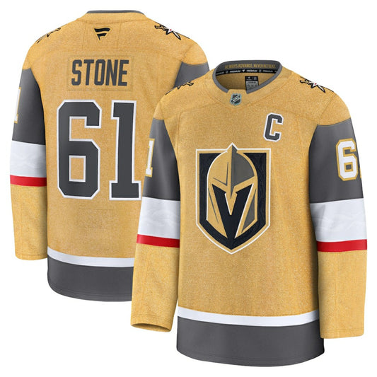Mark Stone Vegas Golden Knights Fanatics Home Premium Jersey - Gold | NHL Jerseys