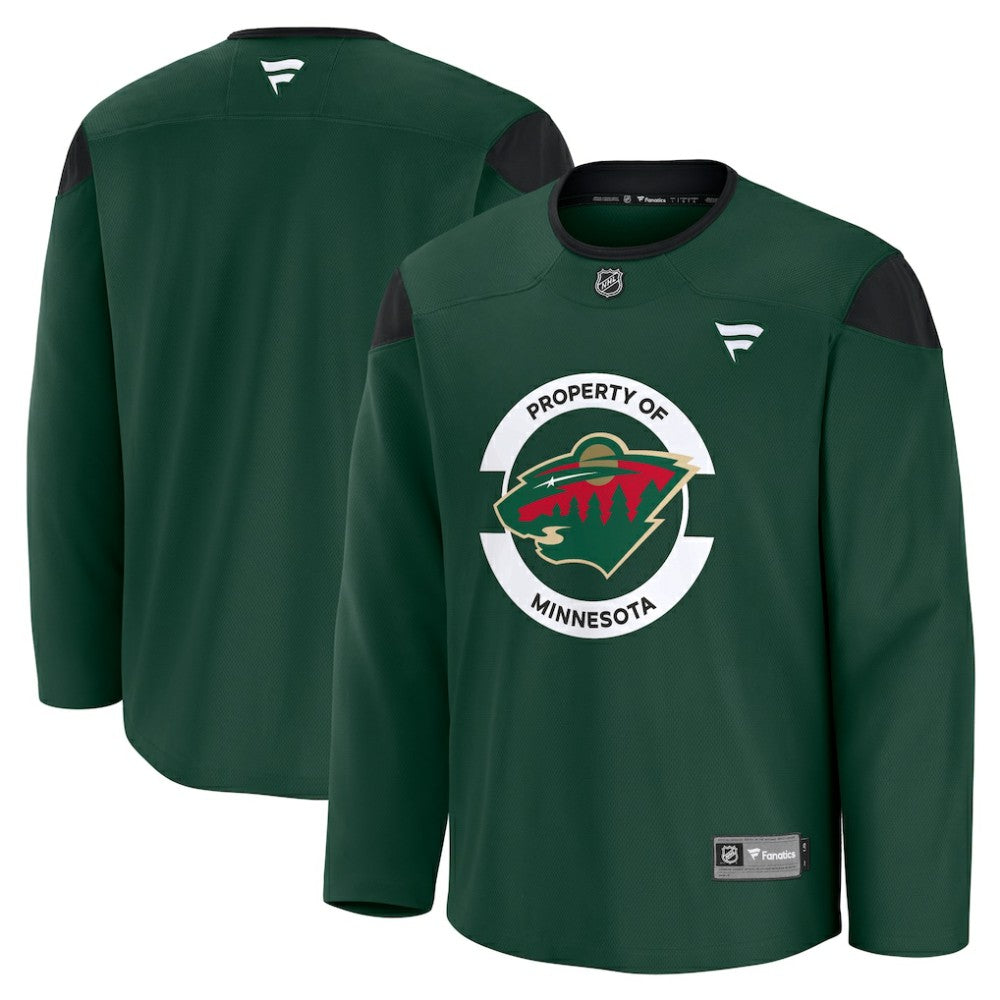 Minnesota Wild - Fanatics Practice Jersey Green