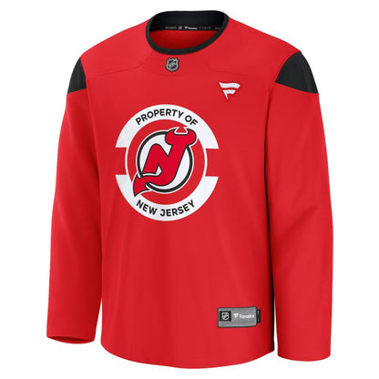 New Jersey Devils Fanatics Practice Jersey - Red | NHL Jerseys