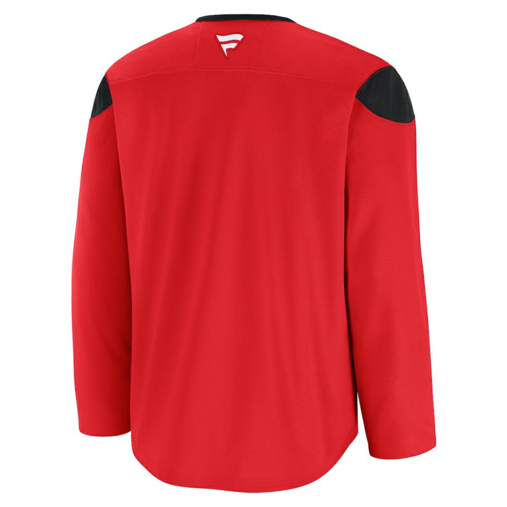 New Jersey Devils Fanatics Practice Jersey - Red | NHL Jerseys