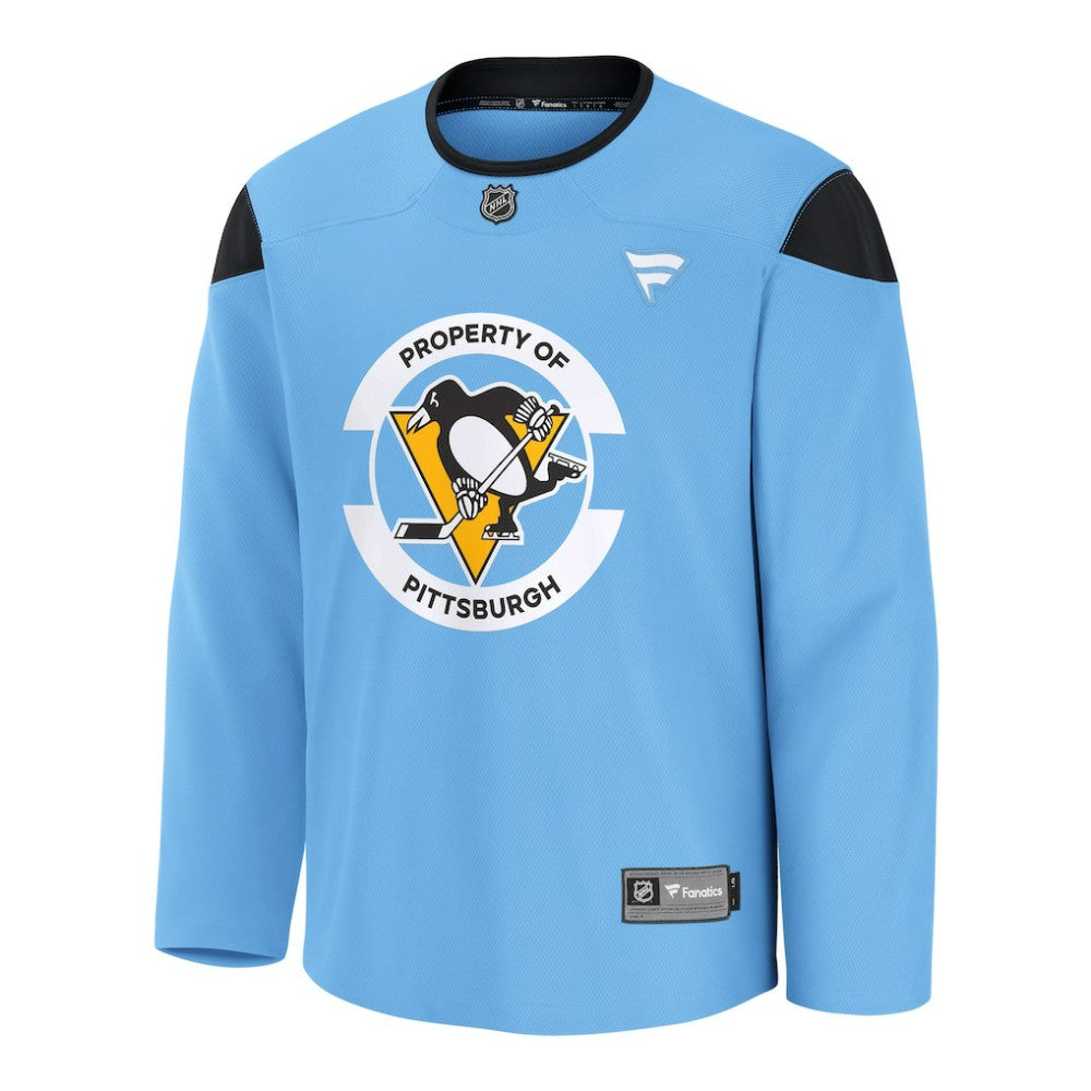 Pittsburgh Penguins Fanatics Practice Jersey - Blue | NHL Jerseys
