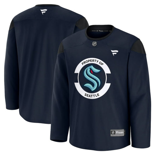 Seattle Kraken Fanatics Practice Jersey - Navy | NHL Jerseys