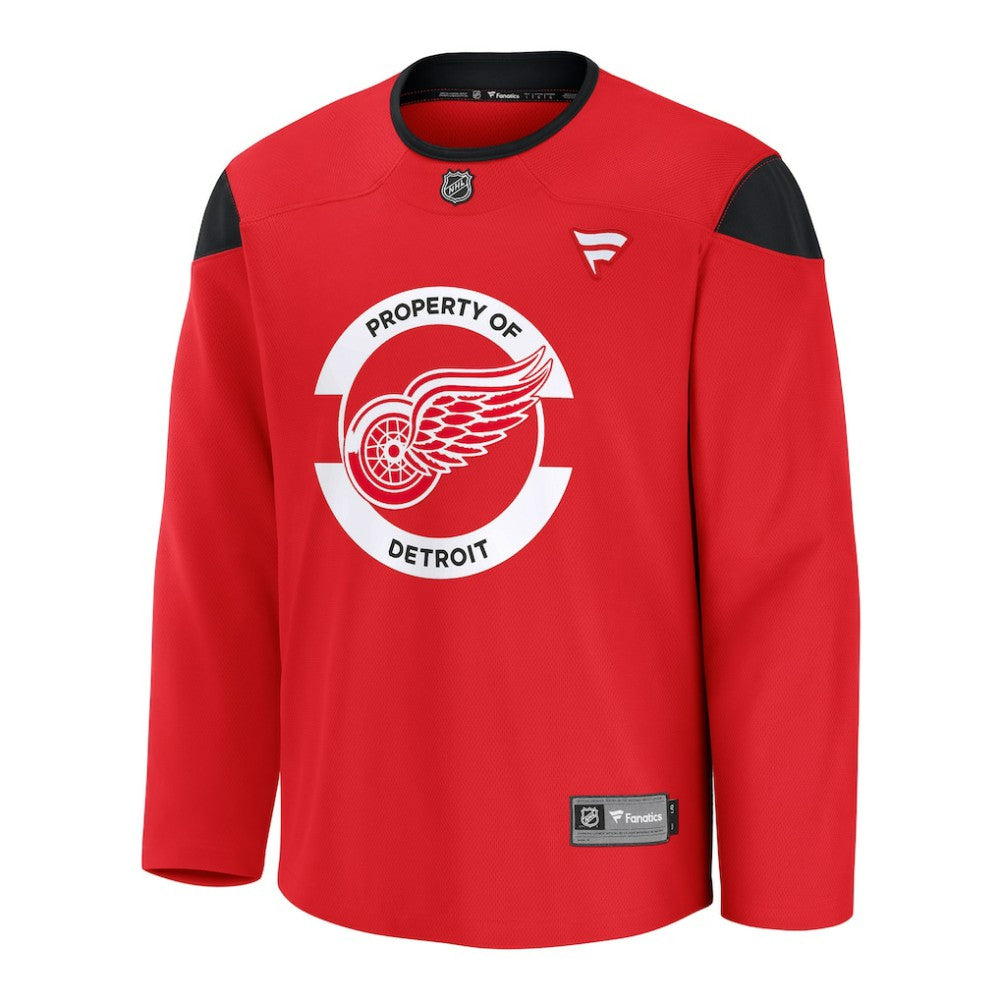 Detroit Red Wings Fanatics Practice Jersey - Red | NHL Jerseys