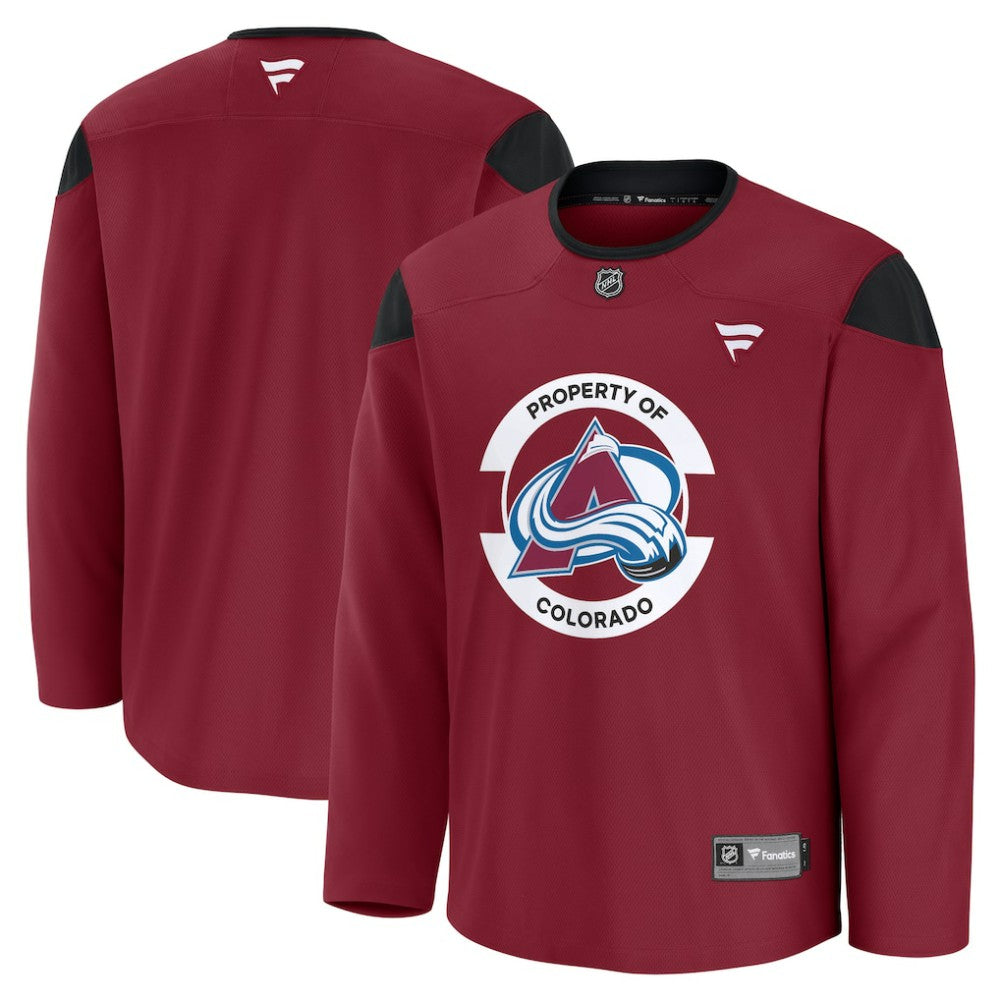 Colorado Avalanche - Fanatics Practice Jersey Burgundy