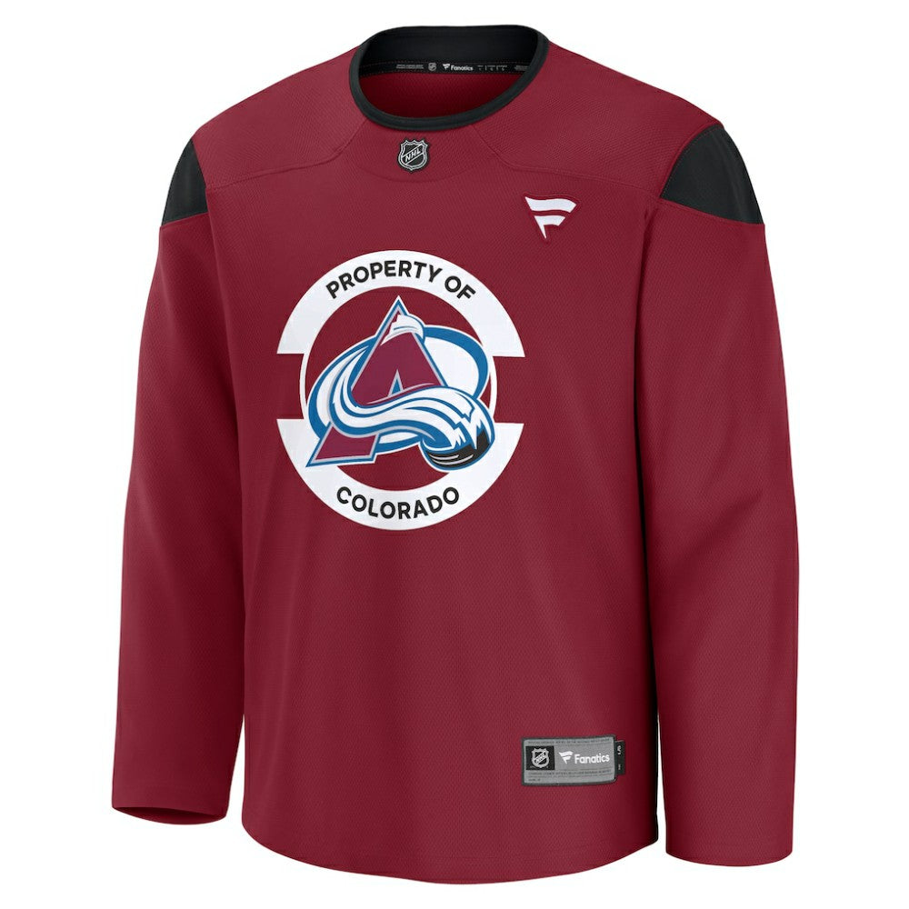 Colorado Avalanche - Fanatics Practice Jersey Burgundy