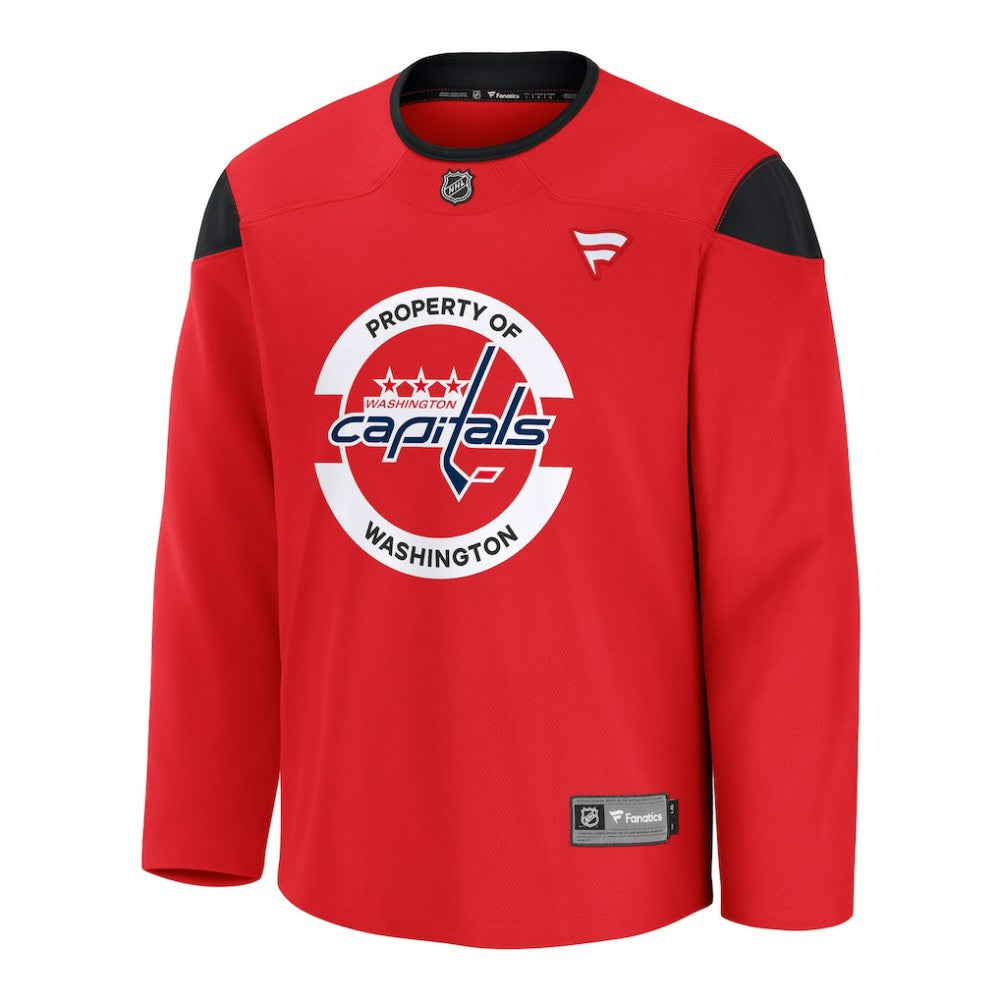 Washington Capitals Fanatics Practice Jersey - Red | NHL Jerseys