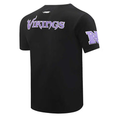 Minnesota Vikings Pro Standard Retro Striper T-Shirt Black - NFL