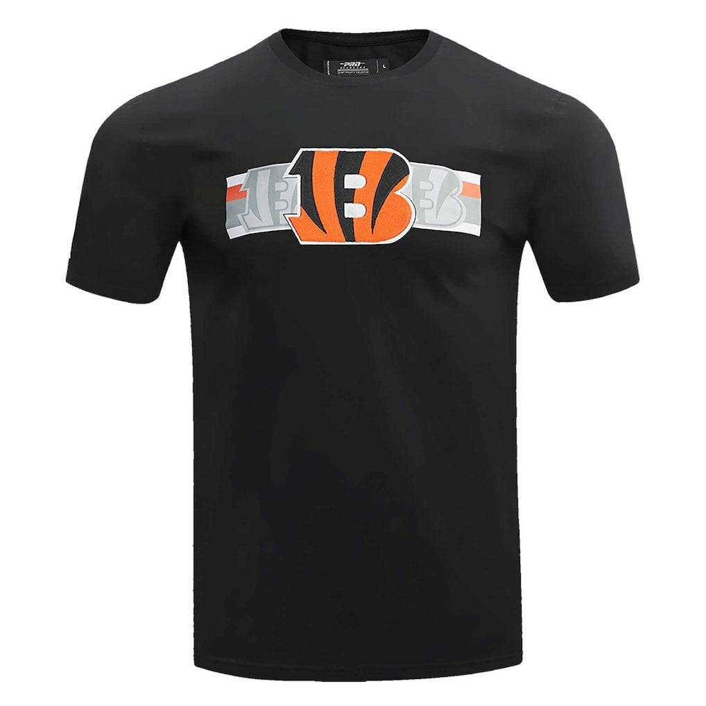 Cincinnati Bengals Pro Standard Retro Striper T-Shirt Black - NFL