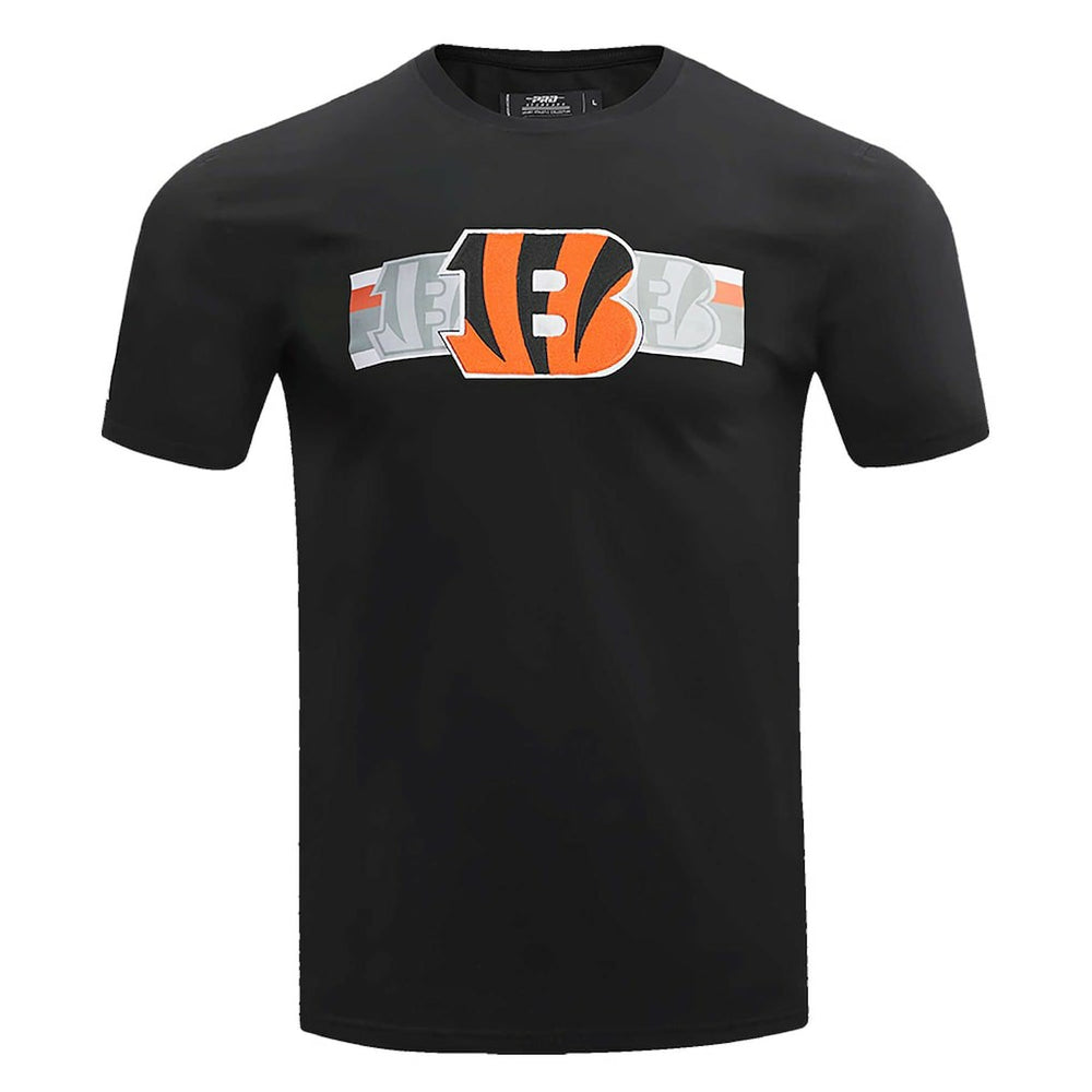 Cincinnati Bengals Pro Standard Retro Striper T-Shirt Black - NFL
