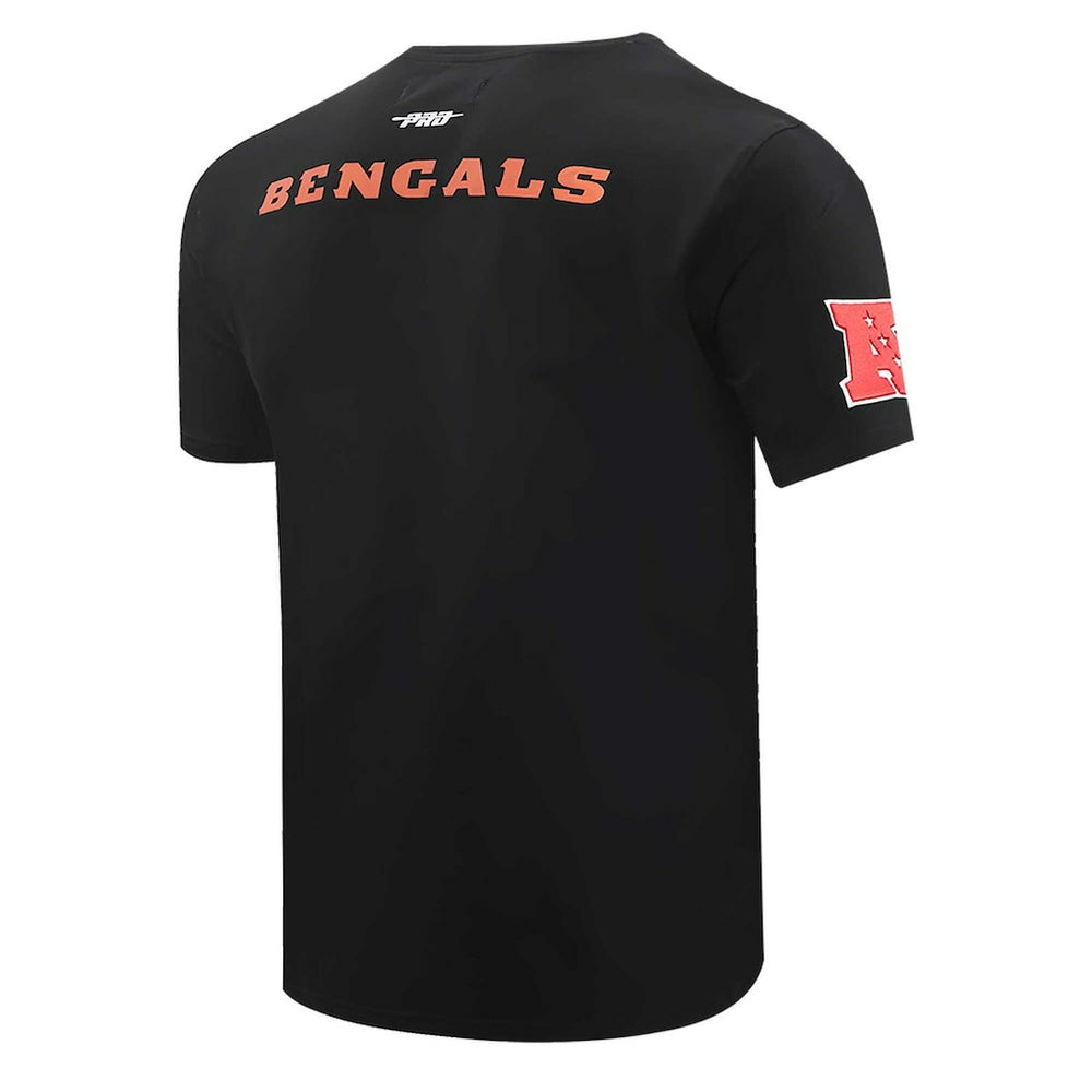 Cincinnati Bengals Pro Standard Retro Striper T-Shirt Black - NFL