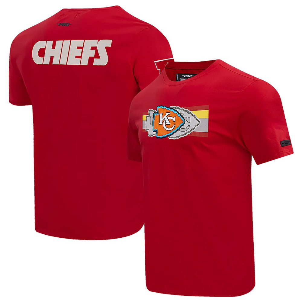 Kansas City Chiefs Pro Standard Retro Striper T-Shirt Red - NFL