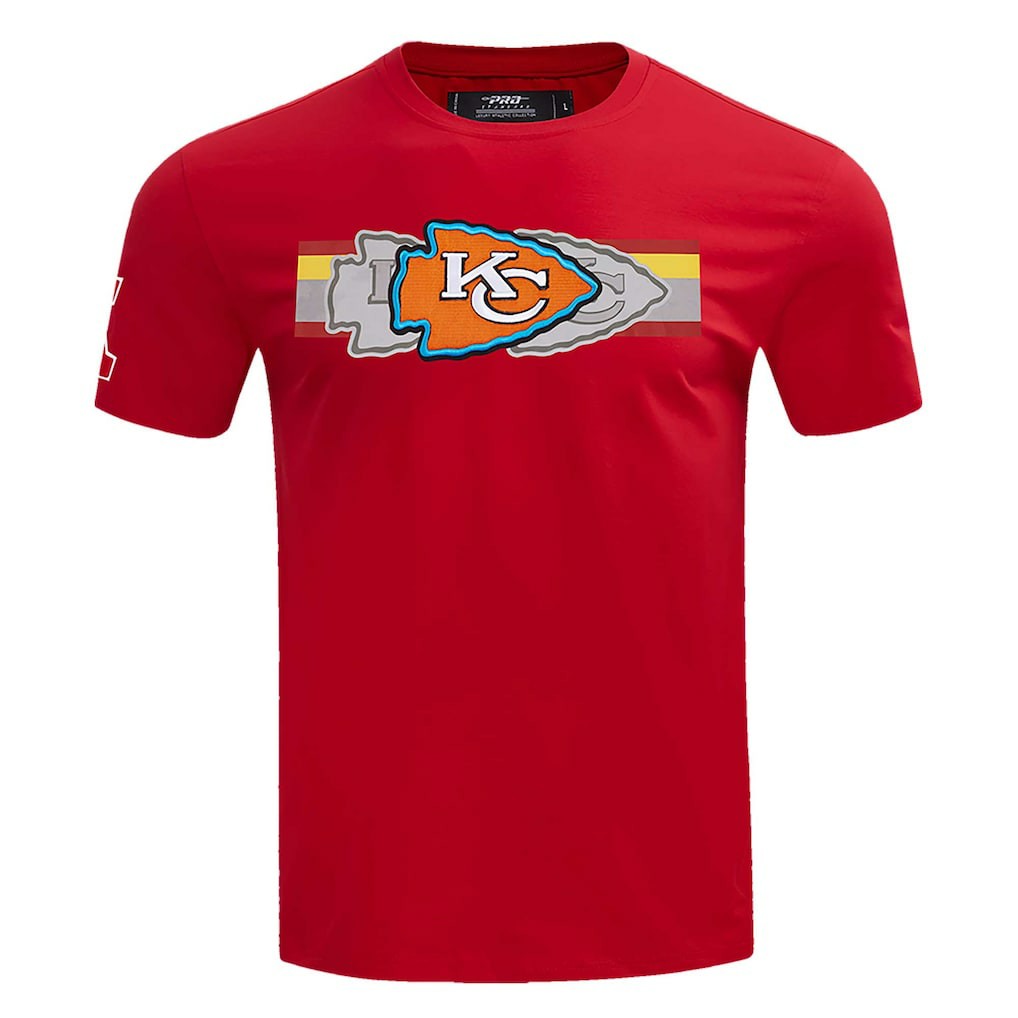 Kansas City Chiefs Pro Standard Retro Striper T-Shirt Red - NFL