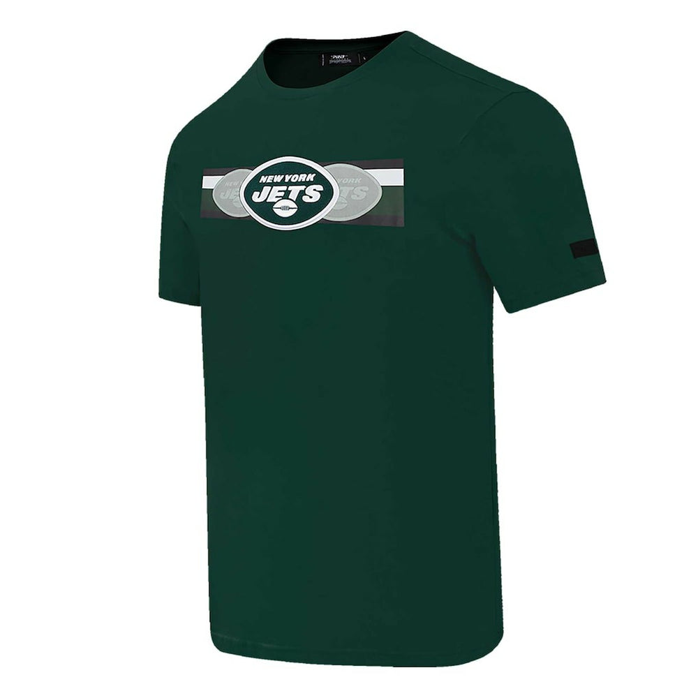 New York Jets Pro Standard Retro Striper T-Shirt Green - NFL