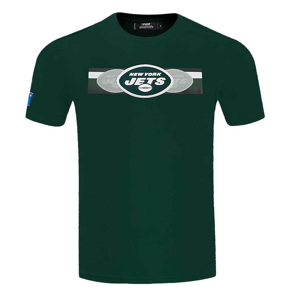 New York Jets Pro Standard Retro Striper T-Shirt Green - NFL