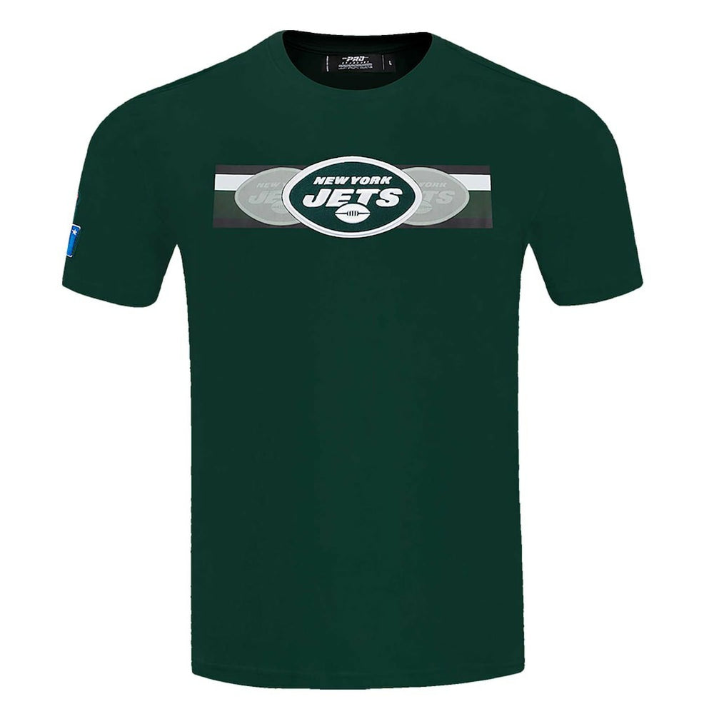 New York Jets Pro Standard Retro Striper T-Shirt Green - NFL
