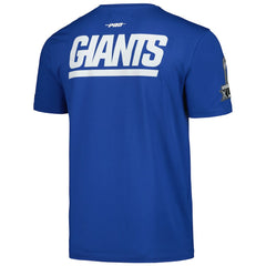 New York Giants Pro Standard Retro Striper T-Shirt Royal - NFL