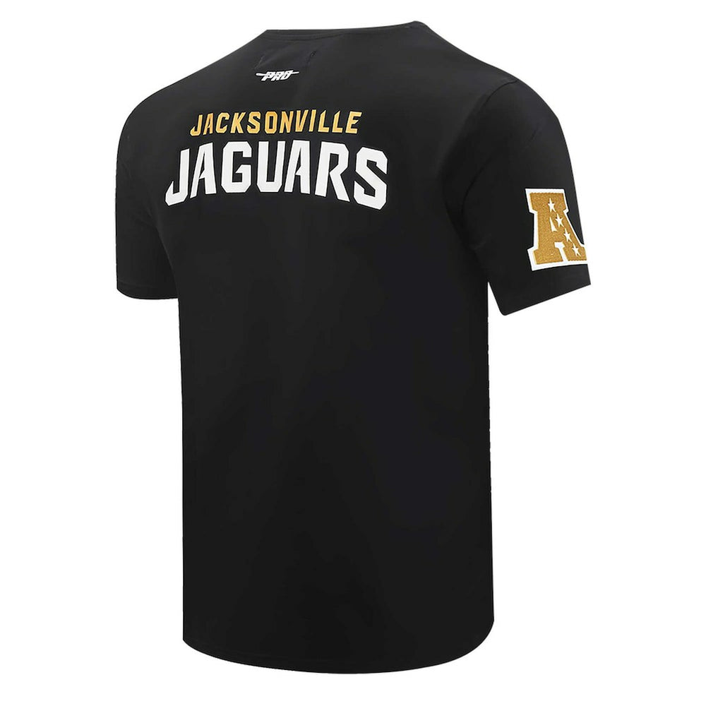 Jacksonville Jaguars Pro Standard Retro Striper T-Shirt Black - NFL