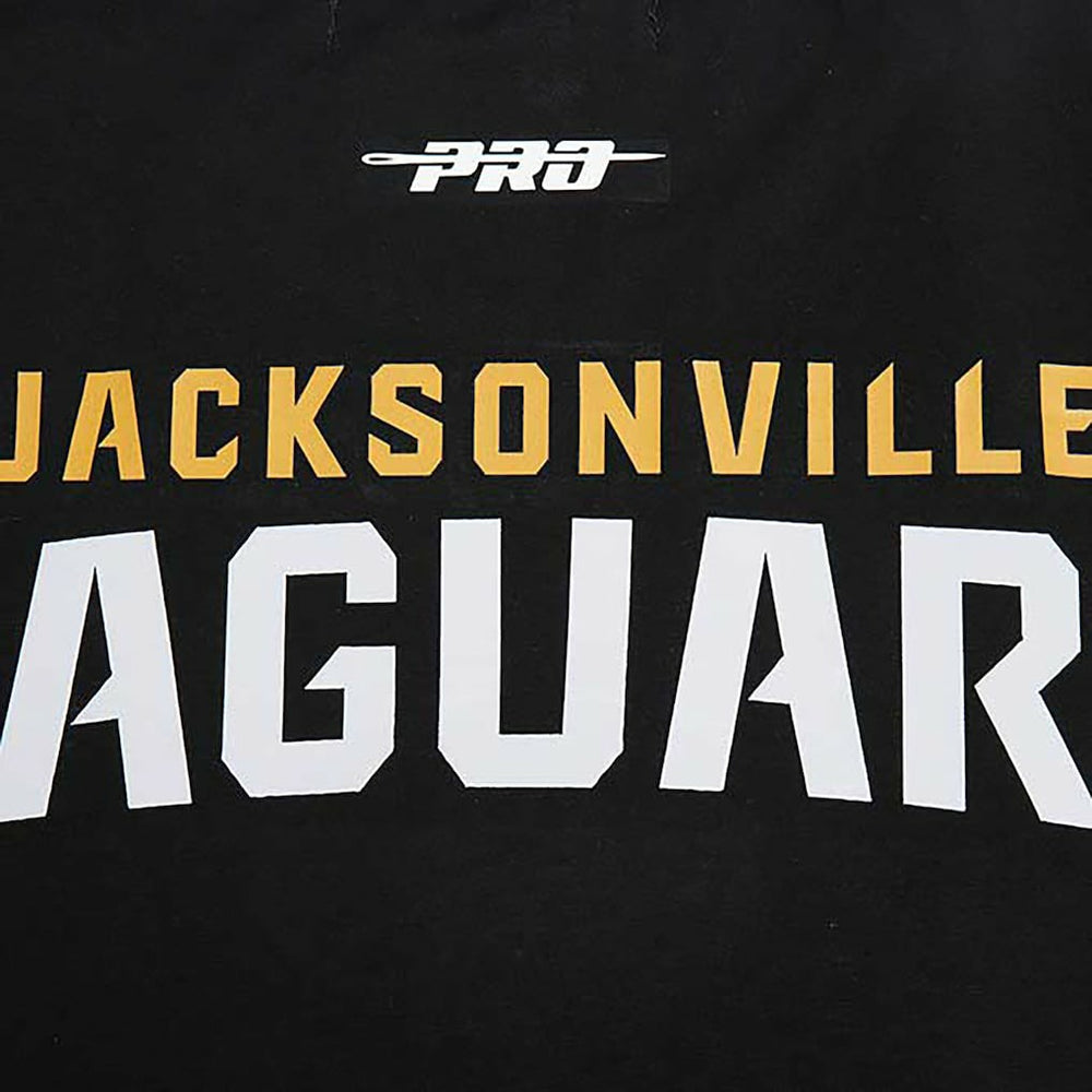 Jacksonville Jaguars Pro Standard Retro Striper T-Shirt Black - NFL