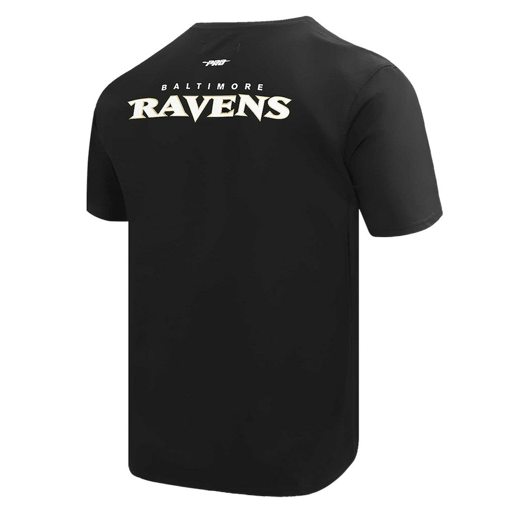 Baltimore Ravens Pro Standard Retro Striper T-Shirt Black - NFL