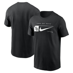 Tampa Bay Rays Nike Fashion Graphic Swoosh T-Shirt Sale