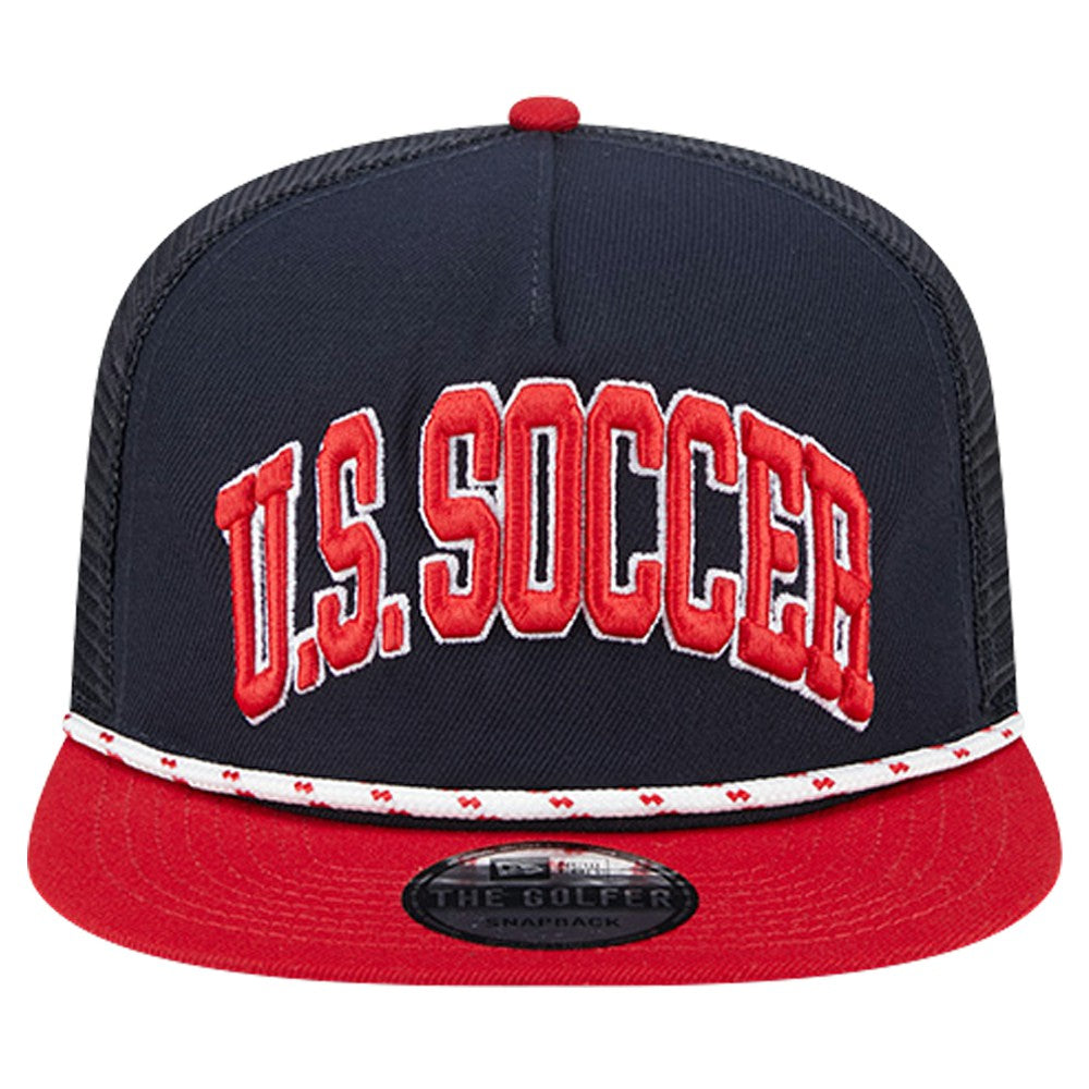 New Era USWNT New Era Throwback Golfer Snapback Hat - Navy