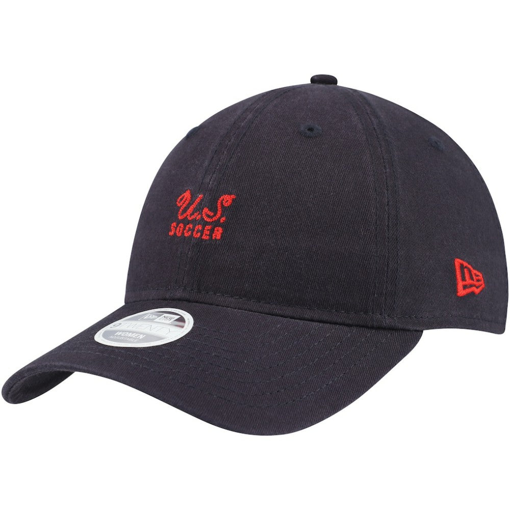 New Era USWNT New Era Women's Throwback 9TWENTY Adjustable Hat - Navy
