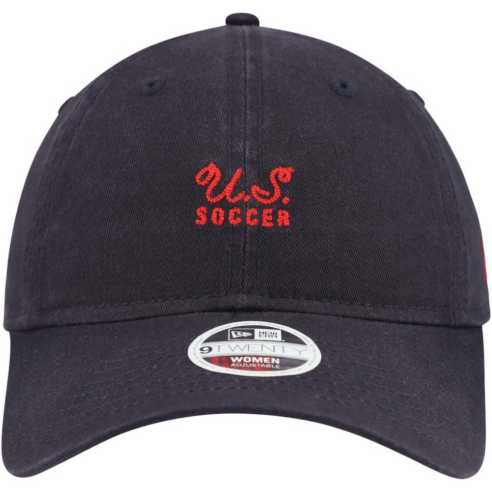 New Era USWNT New Era Women's Throwback 9TWENTY Adjustable Hat - Navy