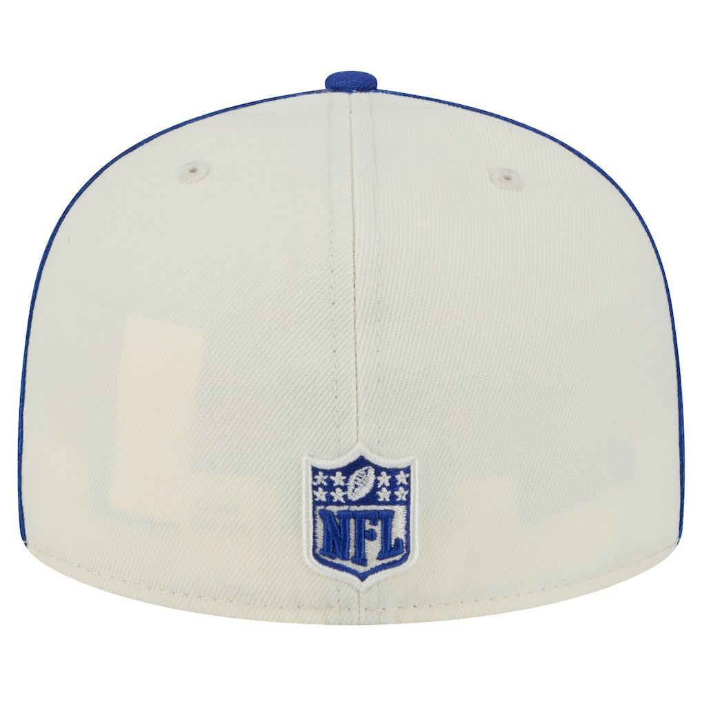 New York Giants New Era Soutache 59FIFTY Fitted Hat Cream - NFL