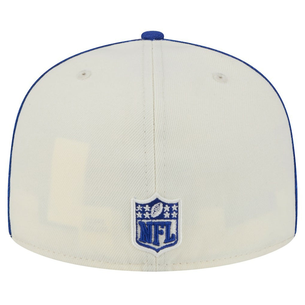 New York Giants New Era Soutache 59FIFTY Fitted Hat Cream - NFL