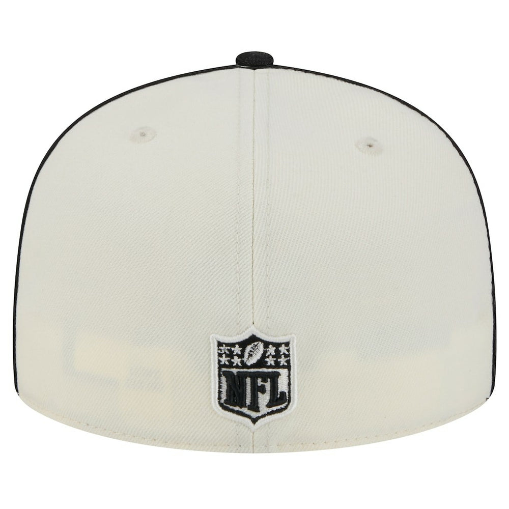 Cincinnati Bengals New Era Soutache 59FIFTY Fitted Hat Cream - NFL