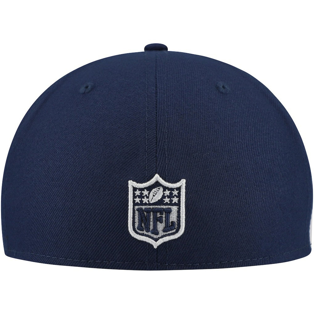 New England Patriots New Era Checkered Undervisor 59FIFTY Fitted Hat Navy - NFL
