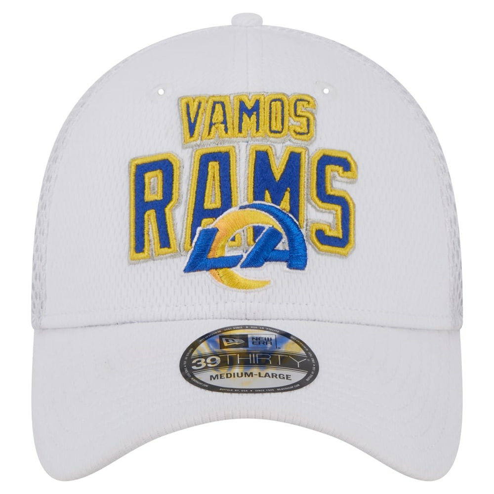 Los Angeles Rams New Era Breakers 39THIRTY Flex Hat White - NFL