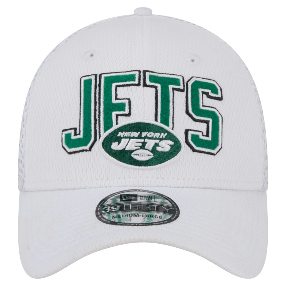 New York Jets New Era Breakers 39THIRTY Flex Hat White - NFL